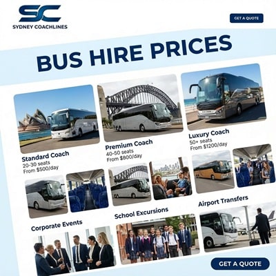 Bus Hire Prices